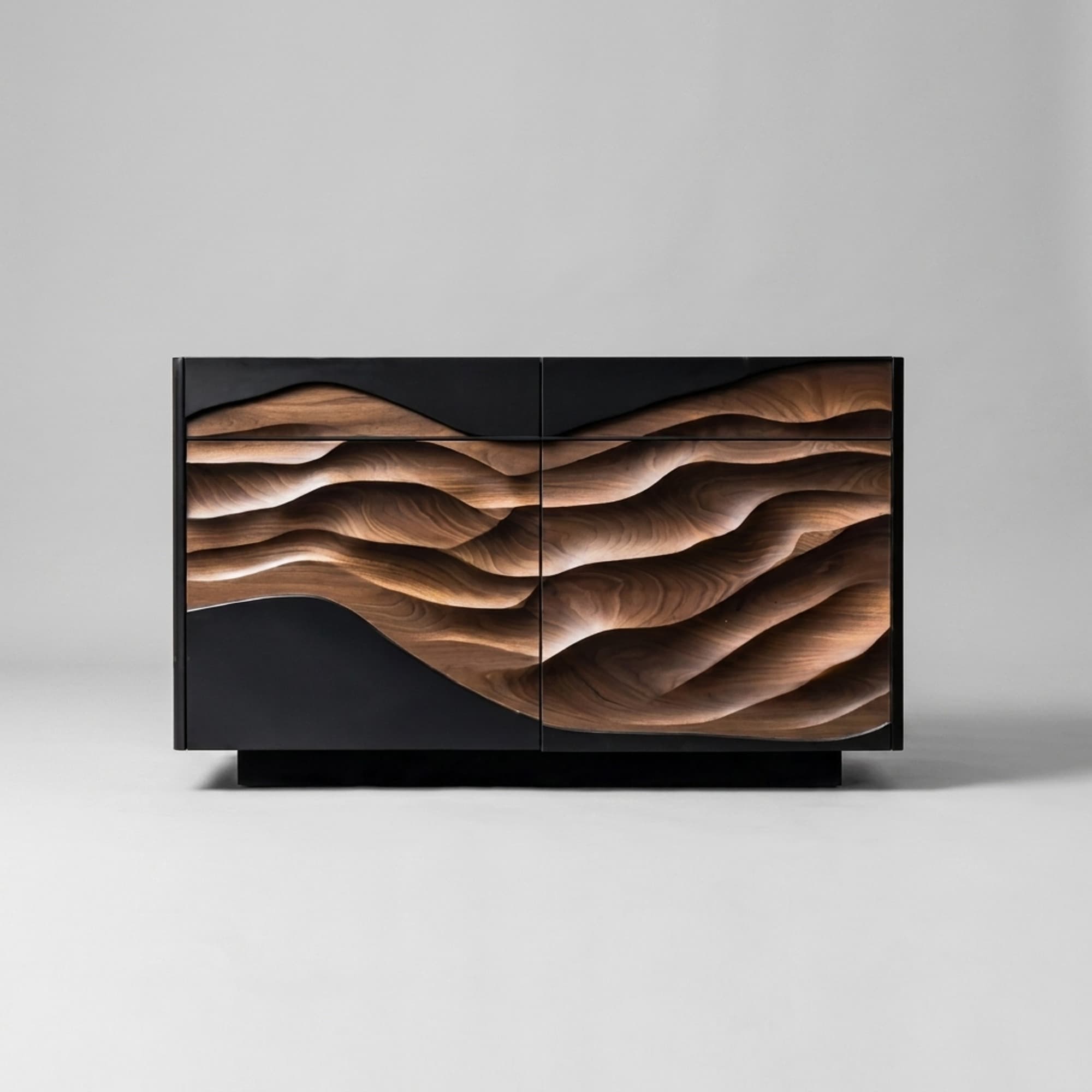 Embossed Wave Shoe Cabinet lifestyle 1