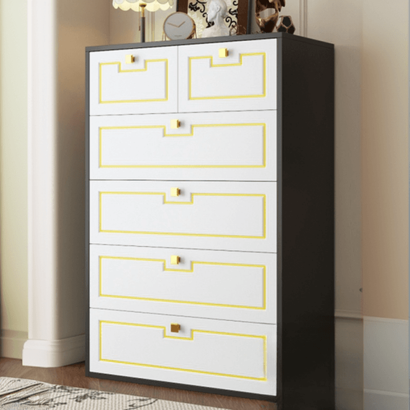 Casual Metal Bachelor Chest/Console Dresser/Semainier with 6/5/4 Drawers in Horizontal/Vertical Orientation - image 21