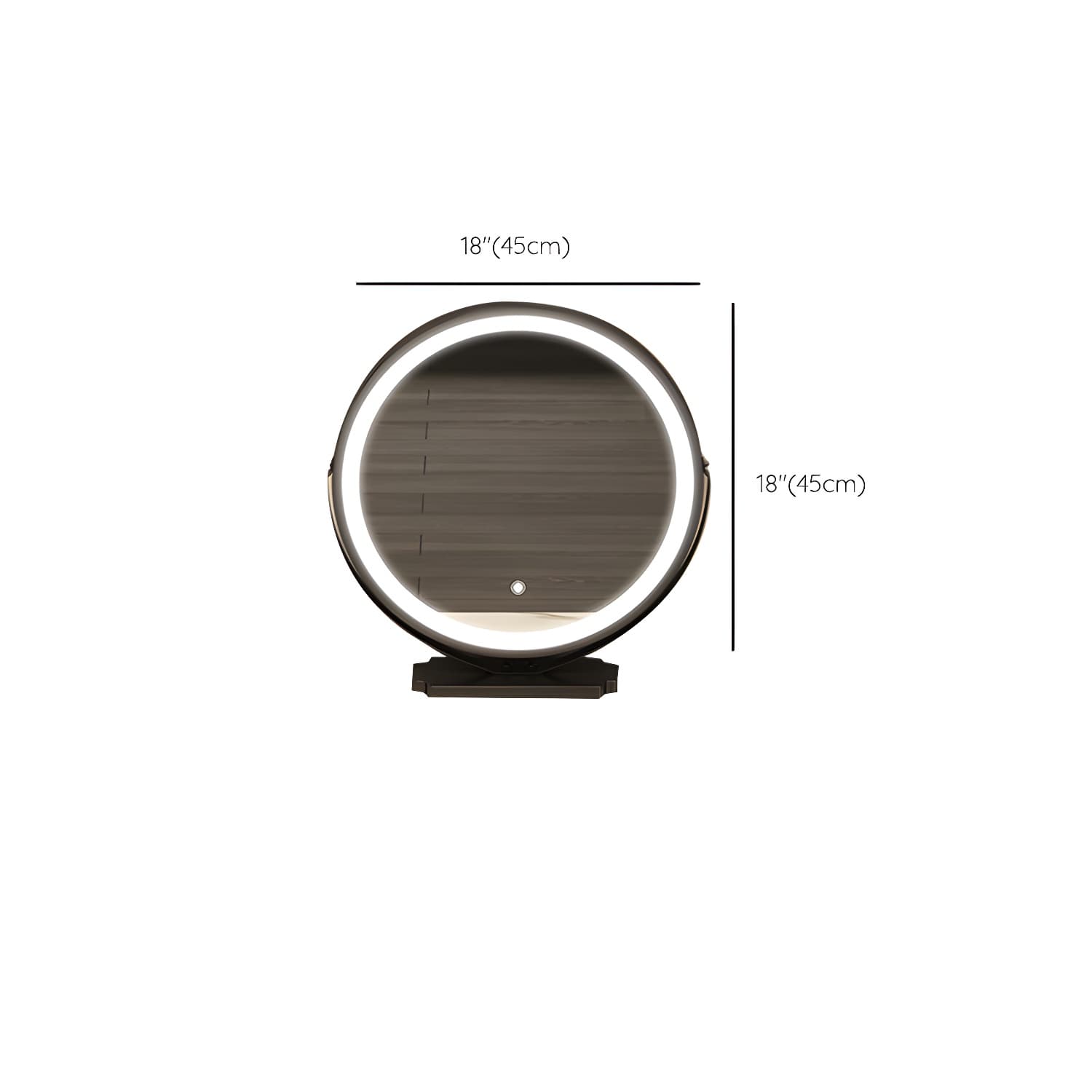 Contemporary Marble and Wood Vanity Table and Stool Set Glam Vanity Dressing Table - image 17