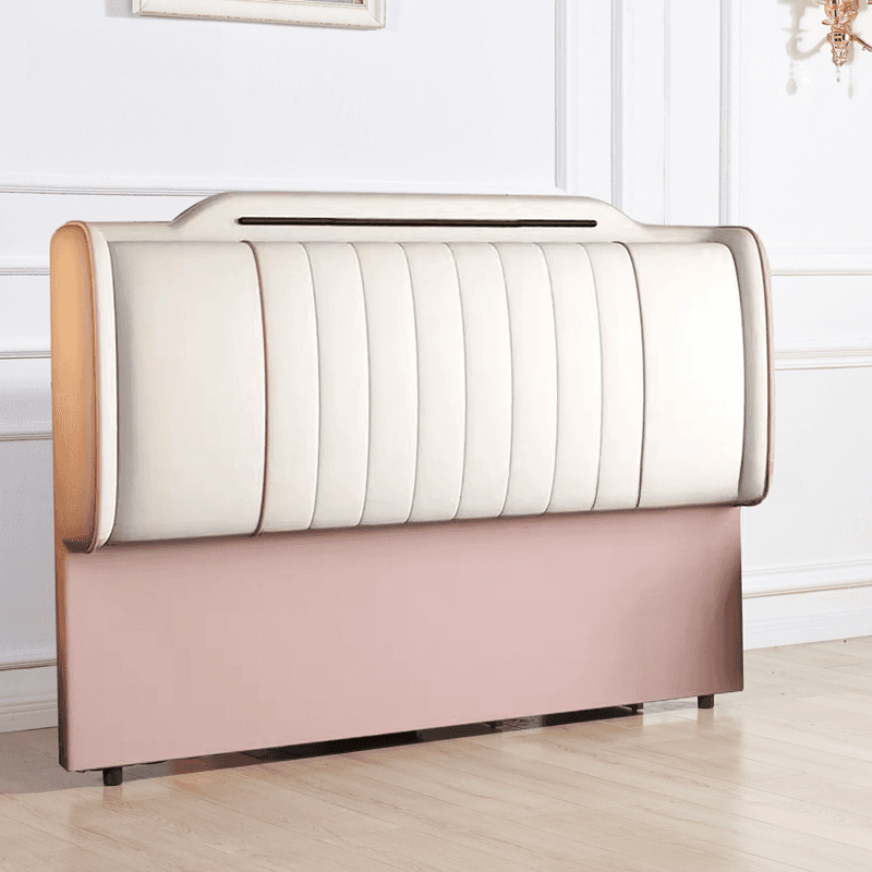 Art Deco Rectangular Wingback Timber Sponge headboard, With Legs, Size Full(54"W x 75"L), height Standard（36-55“） - image 9