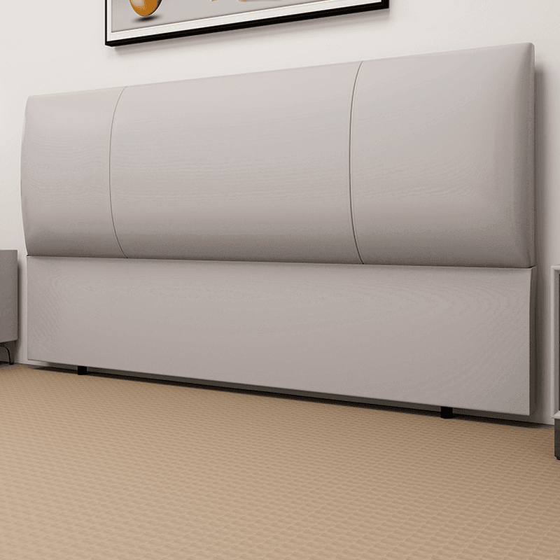 Modish Style Panel Headboard in Pine Wood with No Distressing, Rectangle Shape for King/Queen/Full Bed, Featuring Sponge Upholstery Fill and Standard Height - image 10