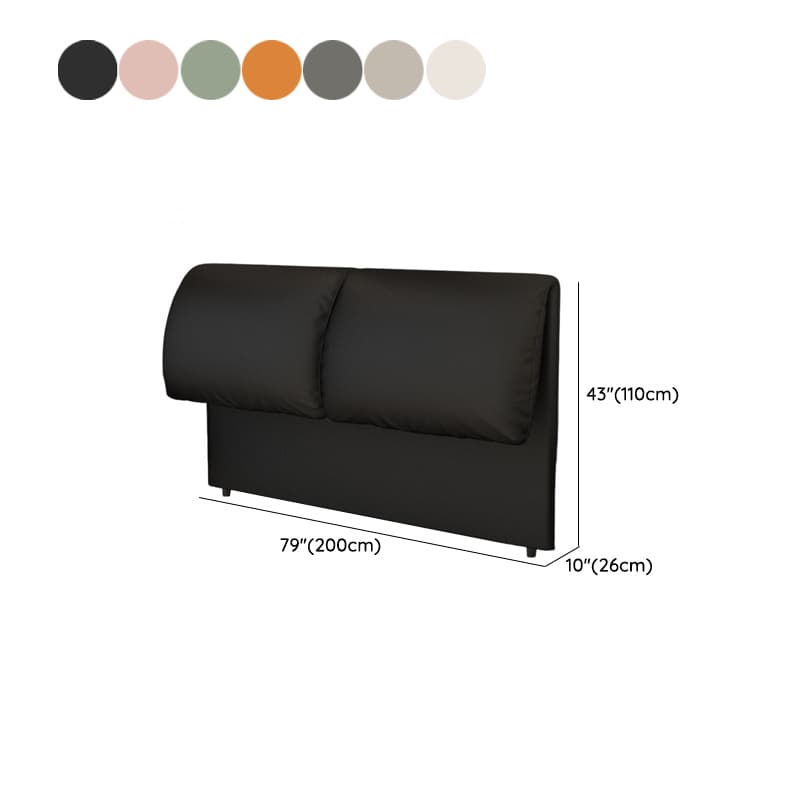 Simple Free-standing Standard King(76"W x 80"L)/Queen(60"W x 80"L)/Full(54"W x 75"L) Panel No Distressing With Legs in Wood/ Upholstery and Sponge - image 15