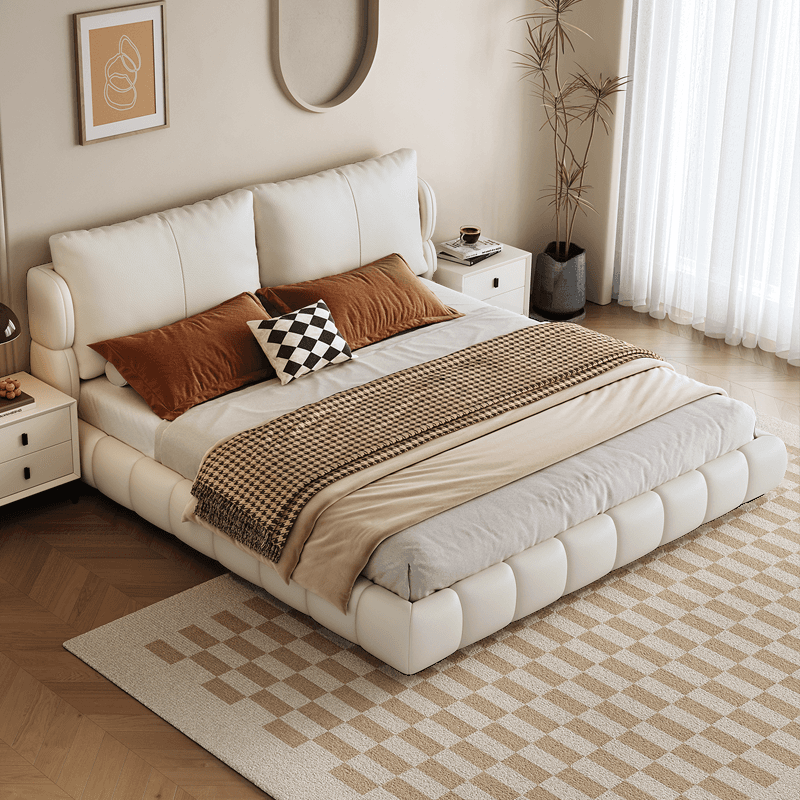 Chalk Storage Included/Pallet Bed Frame with Leg and Lumber Frame for Living Room in a Modern Simple Style