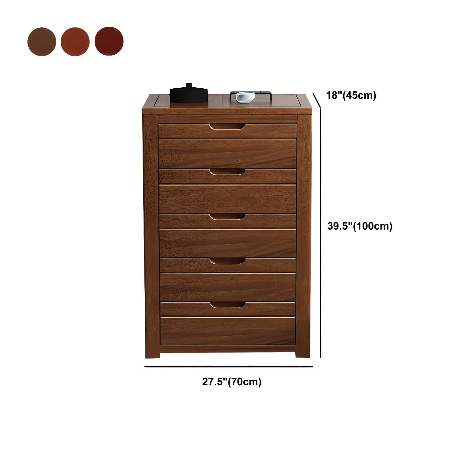 Wooden Lingerie Chest Modern Storage Chest with 3 / 4 / 5 Drawers - image 19