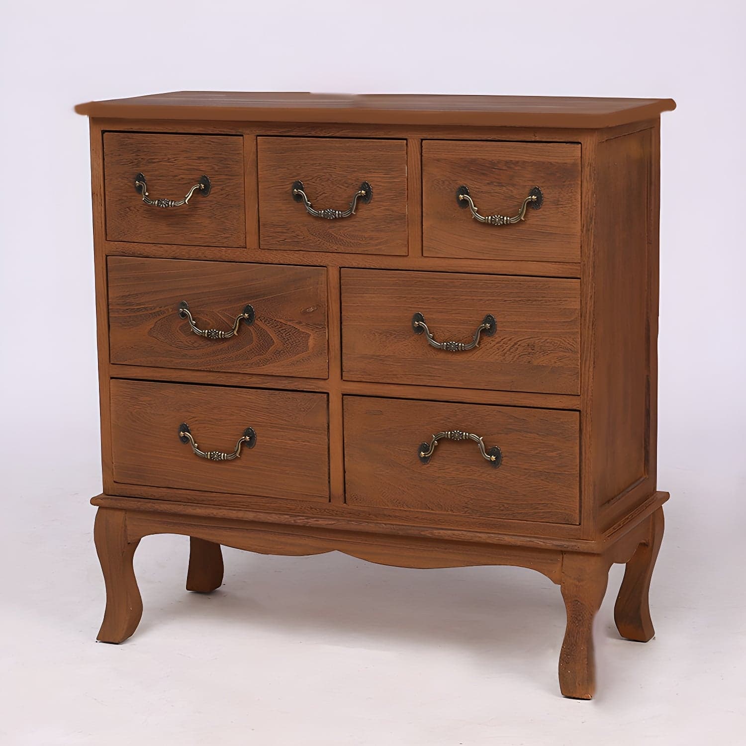 Nautical Storage Chest Bedroom Solid Wood Chest with Drawers - image 8