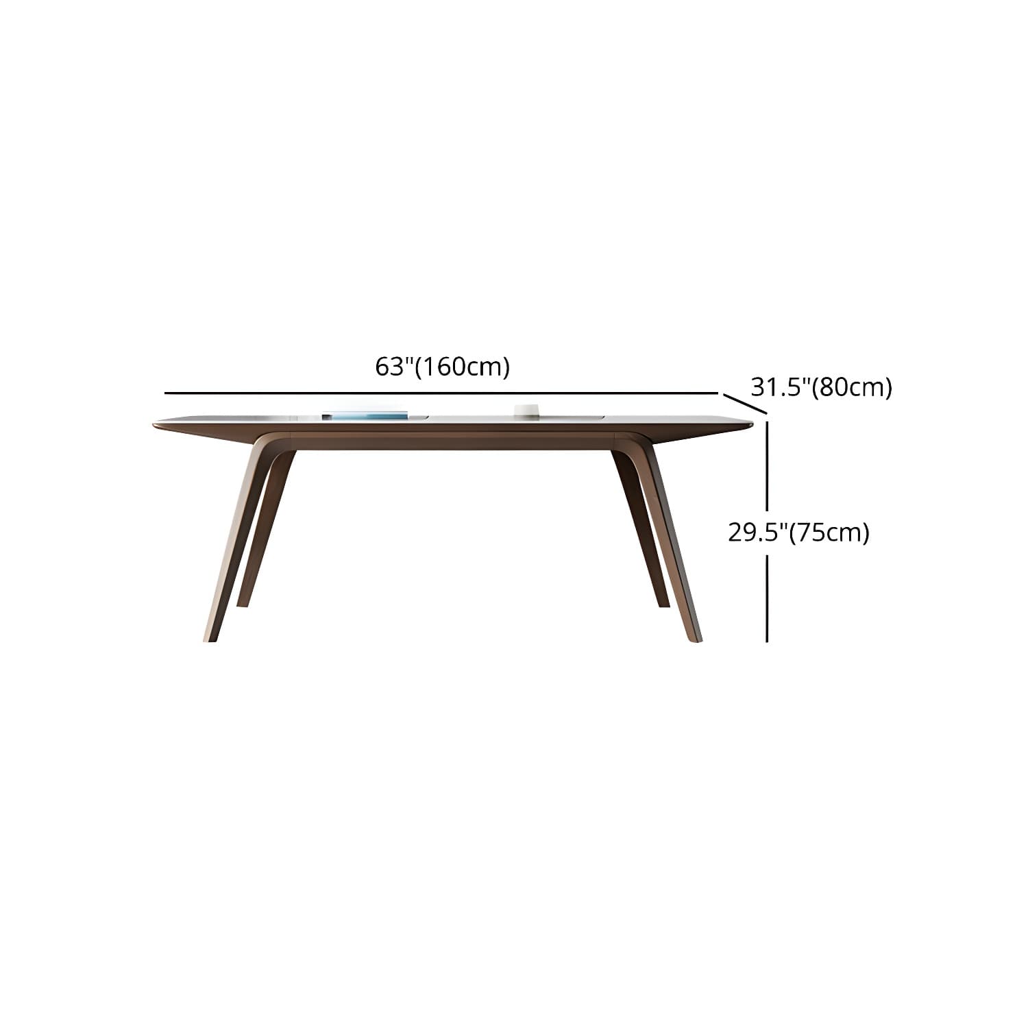 Designer Style Sintered Stone Top Dining Set Rectangle 1/3/4/5/7 Pieces Dining Table Set - image 17