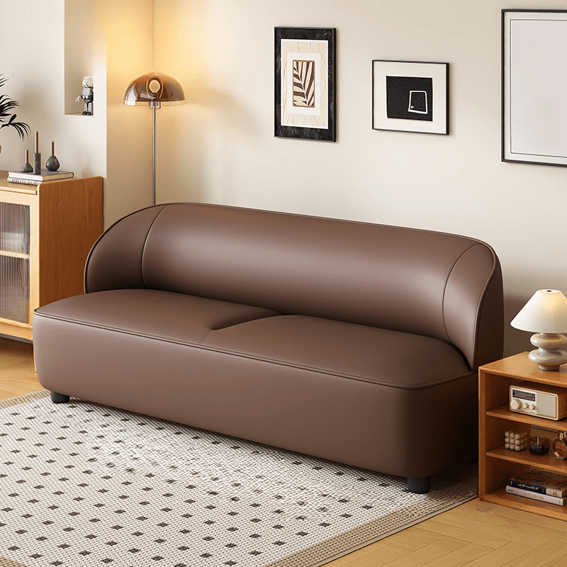 Modish Solid Color Scratch-durable Standard Sofa in Rose/Light Green/Tangerine Color for 2/4 Person/for 3 - image 5