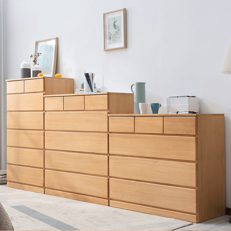 Nordic Cube-Shaped Lacquered Semainier/Console Dresser for Sleeping Room - image 20