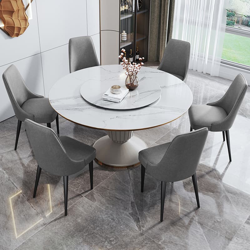 Framed Stable Side Chair with Upholstered Chair in Polyurethane and Solid Back for Restaurant - image 11