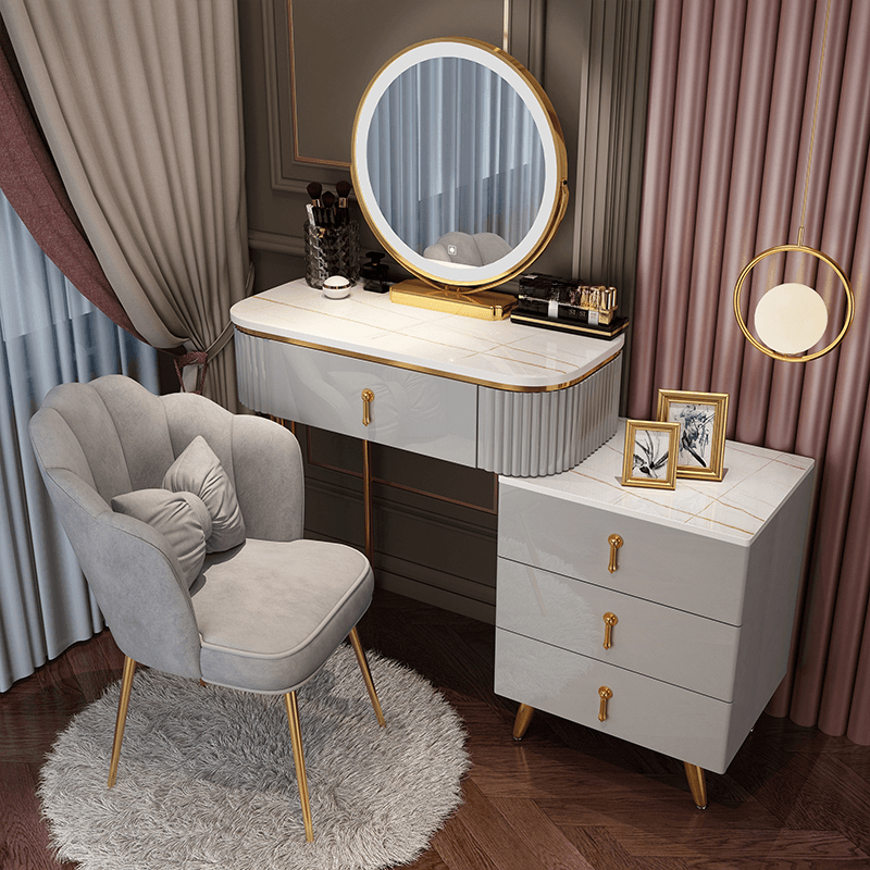 Scalable Vanity Set with Illumination Light and Push-Pull Functionality for Sleeping Quarters, Featuring Adjustable Touch and Brightness - image 7