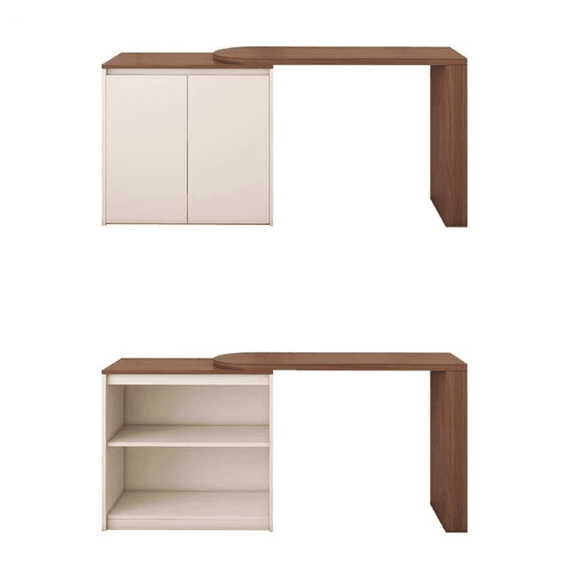 Modish Engineered Wood Large Makeup Vanity with 3 Drawers