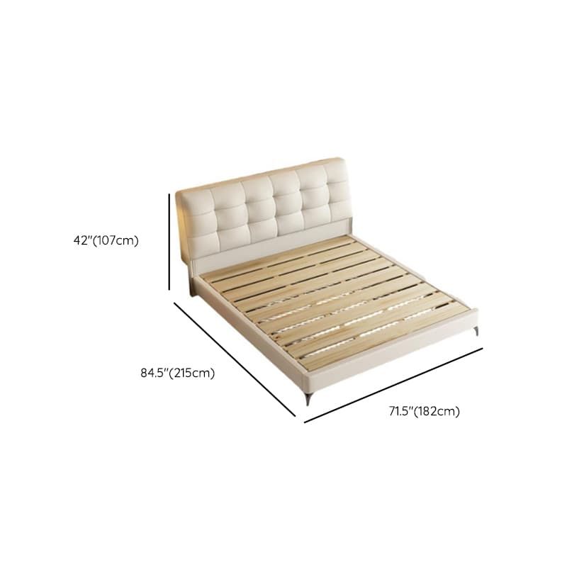 Solid Color Pine Wood Stitch-tufted Storage Included/Pallet Bed Frame for Living Room - image 7