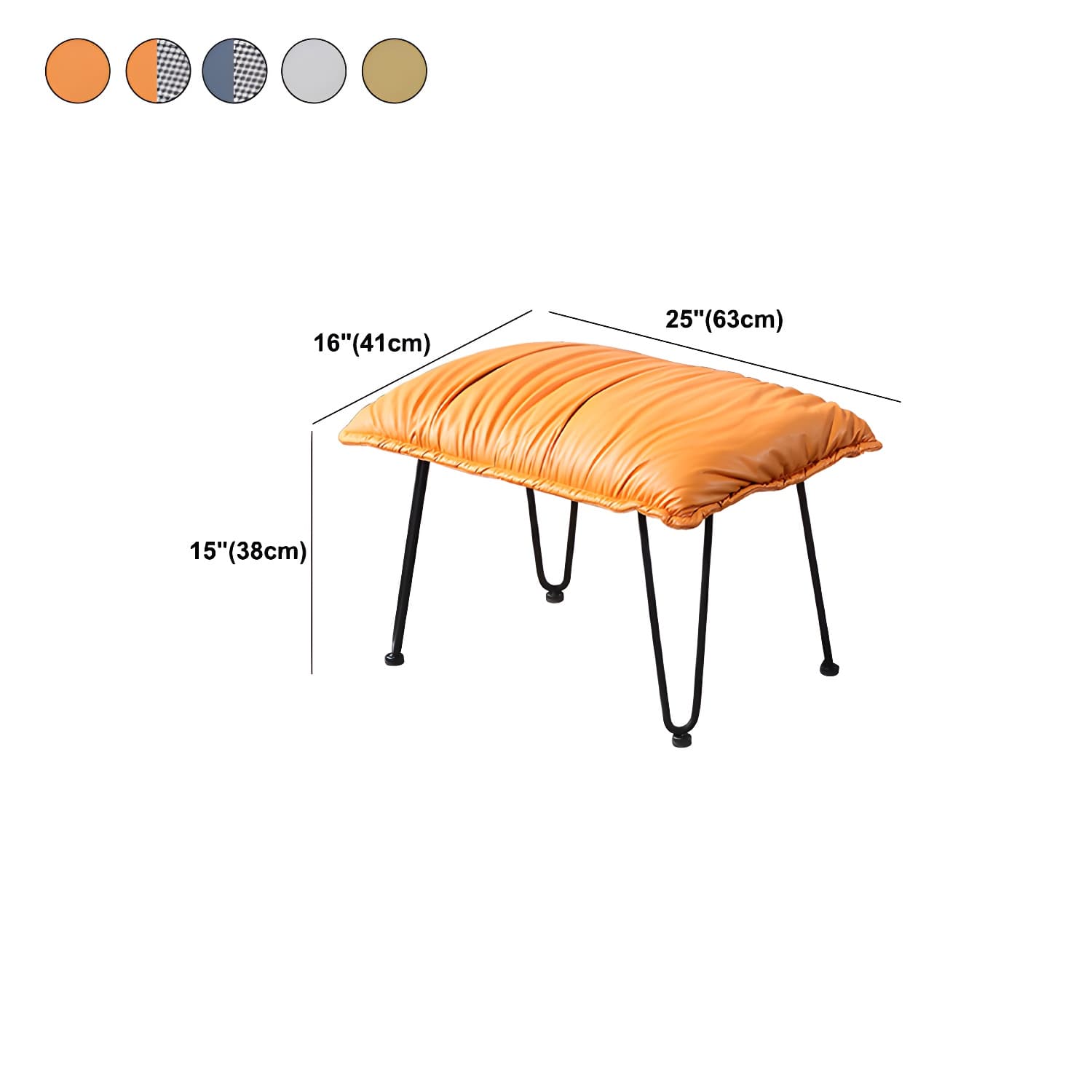 Modern Style Single Rocking Chair Indoor Lazy Sofa Rocking Chair for Living - image 17
