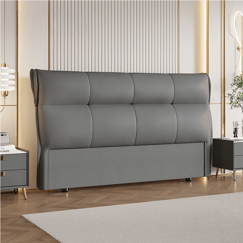 Art Deco Style Panel Headboard with No Distressing, Decorative-stitched Tufting, Rectangle Shape for Queen/Full/Twin XL Bed, Sponge Upholstery Fill, Standard Height - image 3
