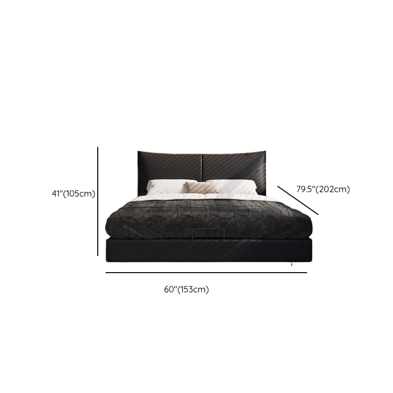 Solid Color Storage Bed/Platform Bed with 3 Storage Boxes and Pine Wood Frame for Living Room - image 16