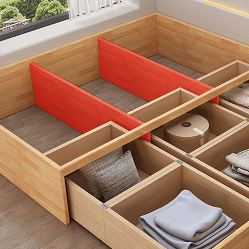 Unfinished Color Modern Platform Bed - image 4