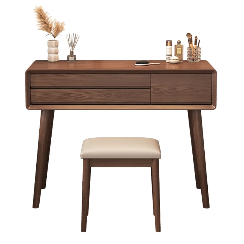 With Desk Antique No floating Push-Pull Makeup Vanity - image 15