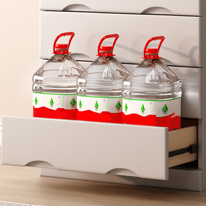 Light Gray Simple Cube Console Dresser for Parlor - image 3