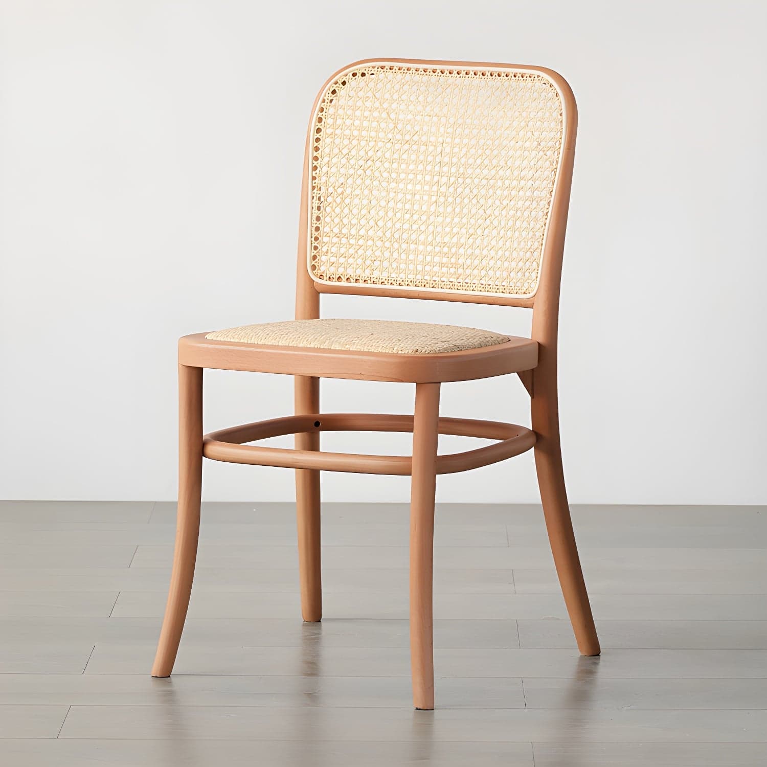 Traditional Style Dining Chair Solid Wood Cane Back Dining Room Chair - image 14