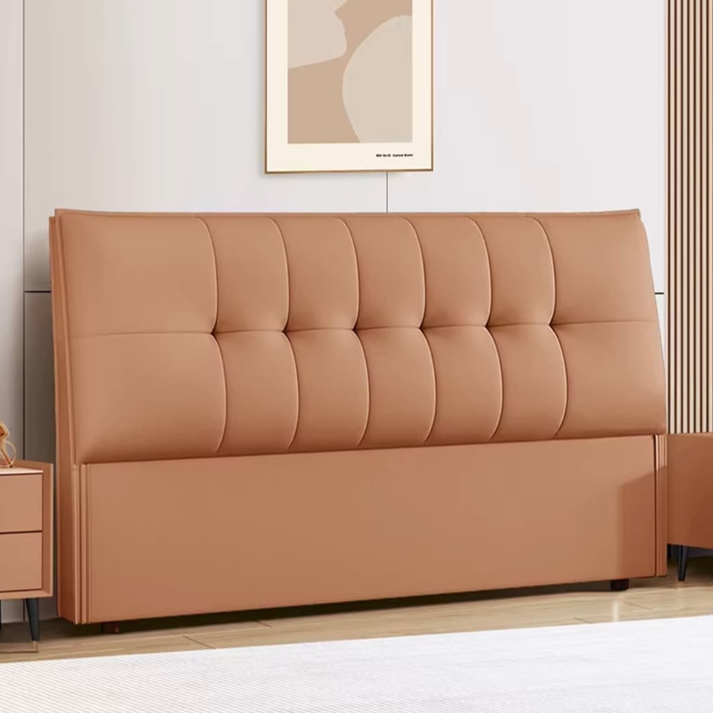 Modish No Distressing Button-tufted Panel Headboard in Rectangle Shape for King/Queen/Full Bed with Sponge Upholstery Fill and Standard Height - image 5