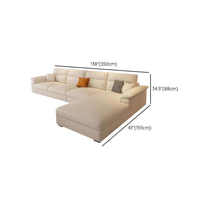 Straight Horizontal 5 Person Memory Foam Filled Sofa Couch with Decorative-stitched Tufting - image 17