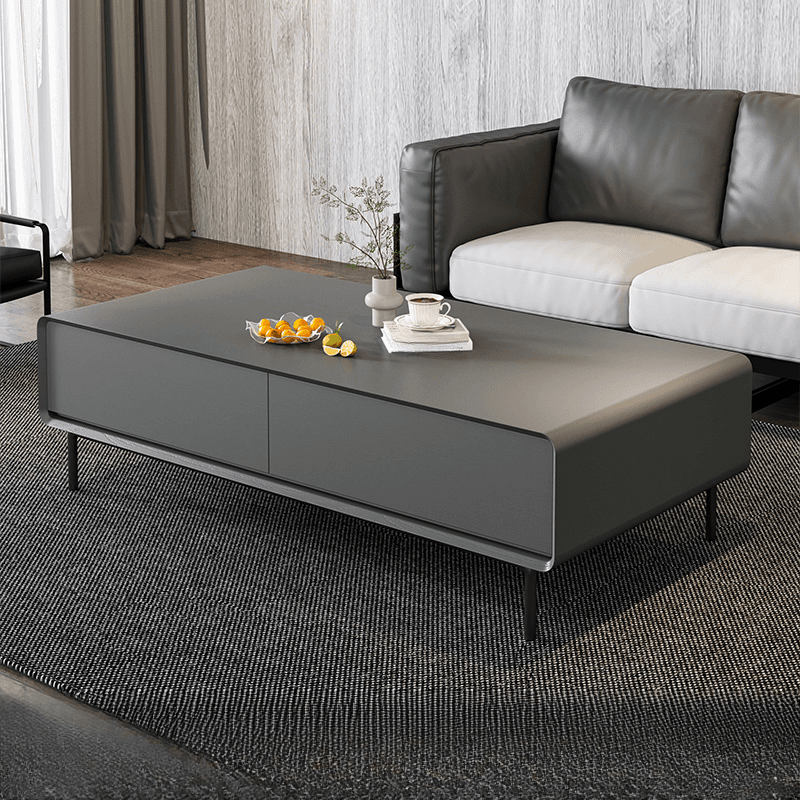 Parallelogram Plywood Board Game Coffee Table for Indoor Use