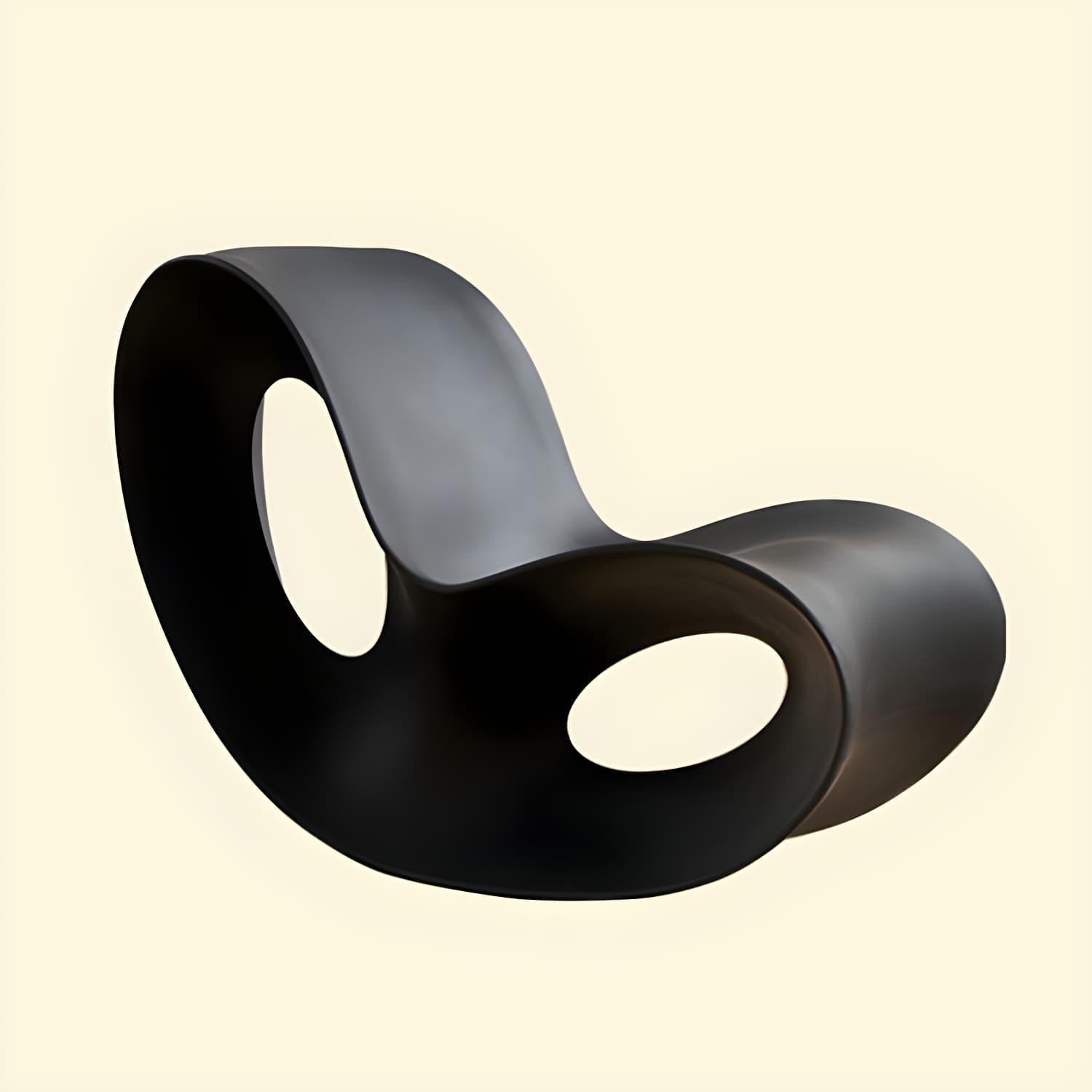 Contemporary Rocking Chair Acrylic Solid Color Indoor Rocking Chair without Armrest - image 20