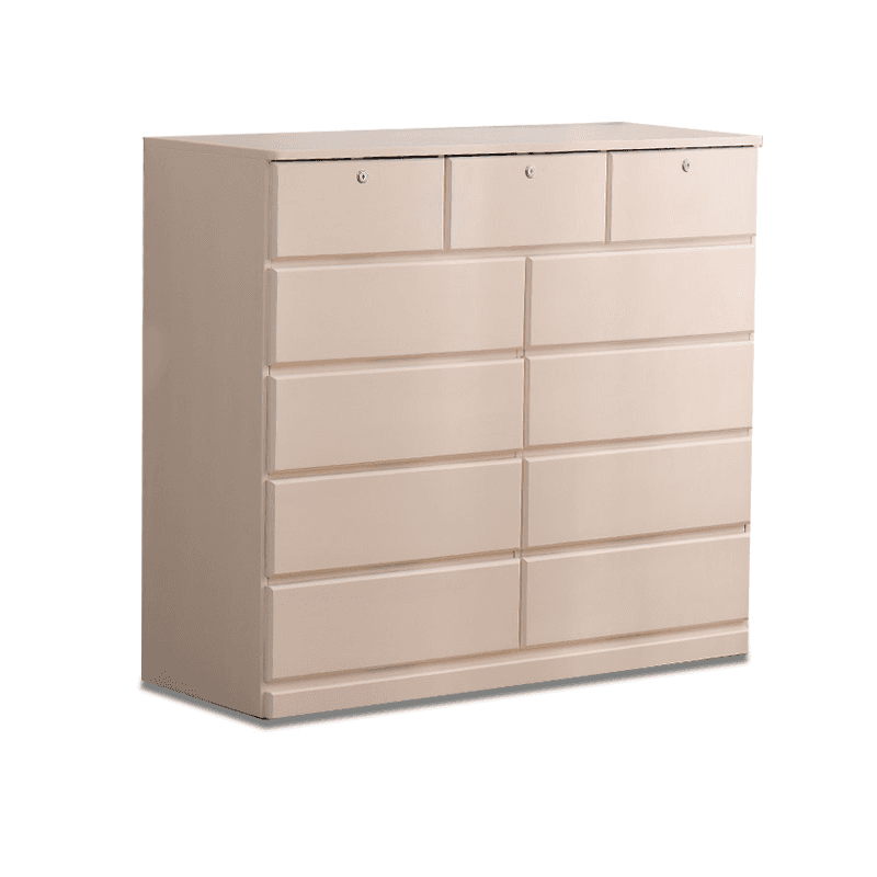 Nordic Cube-Shaped Lacquered Semainier/Console Dresser for Sleeping Room - image 7