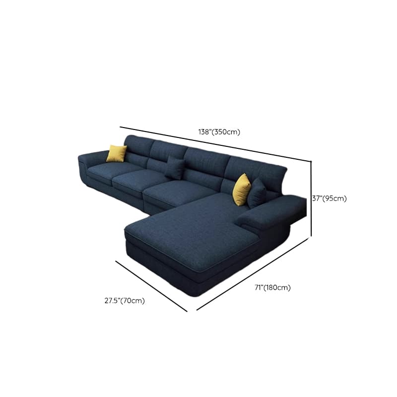 L-Shape Olive Green/Oatmeal/Midnight Black Right Upholstered Sofa Recliner in a Contemporary Style - image 22