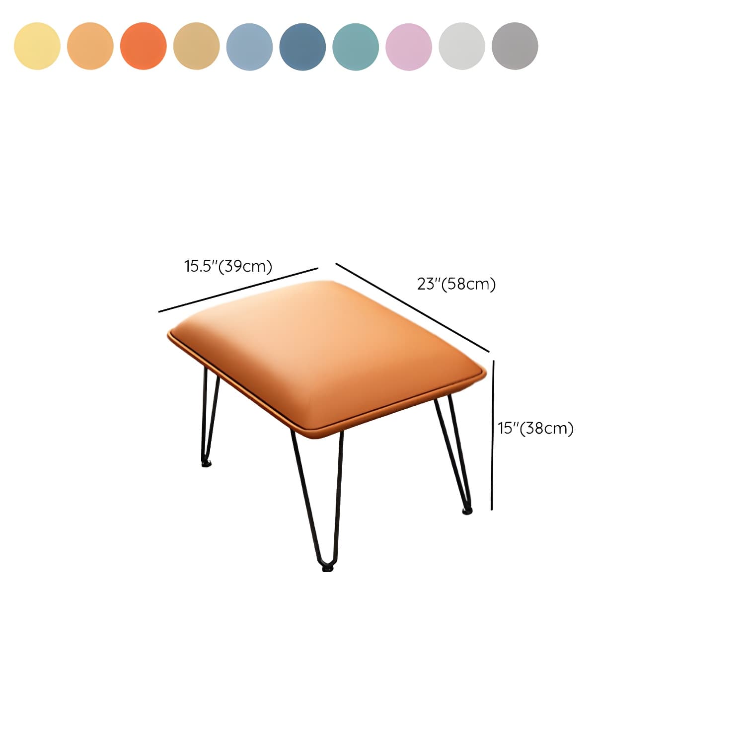 31" Wide Upholstered Rocking Accent Chair with Light Legs for Living Room - image 19