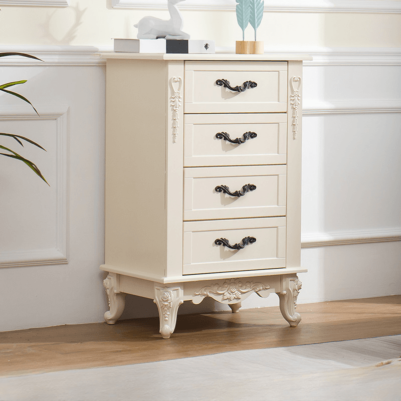 Victorian Style Detached Decorative Cabinet for Sitting Room, Rainproof with 4-6 Drawers and Cabriole Leg