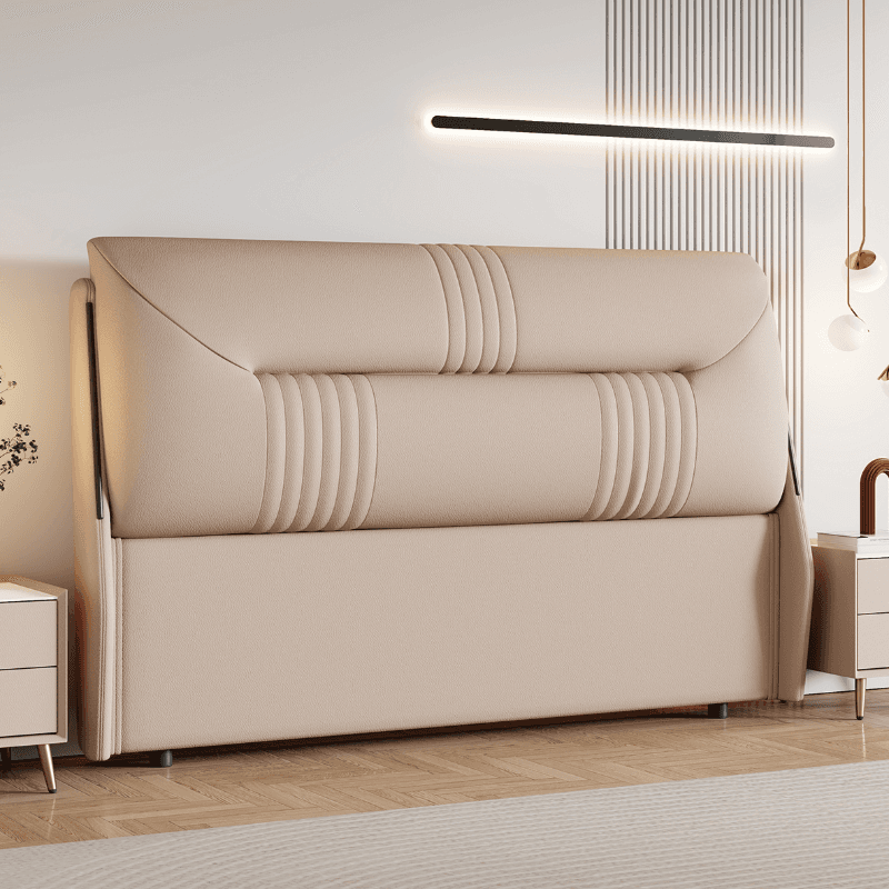 Contemporary Free-standing Standard King(76"W x 80"L)/Queen(60"W x 80"L)/Full(54"W x 75"L) Panel No Distressing With Legs in Lumber and Sponge - image 7
