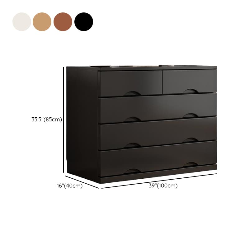 Trendy Natural Wood Double Dresser with 12/10/8 Drawers in Horizontal/Vertical Orientation - image 12