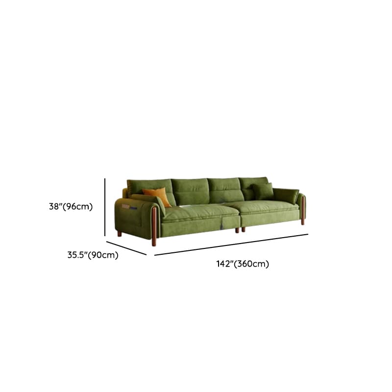 Straight/L-Shape Olive Green Sofa/Corner Sectional with Horizontal/Left Orientation - image 12