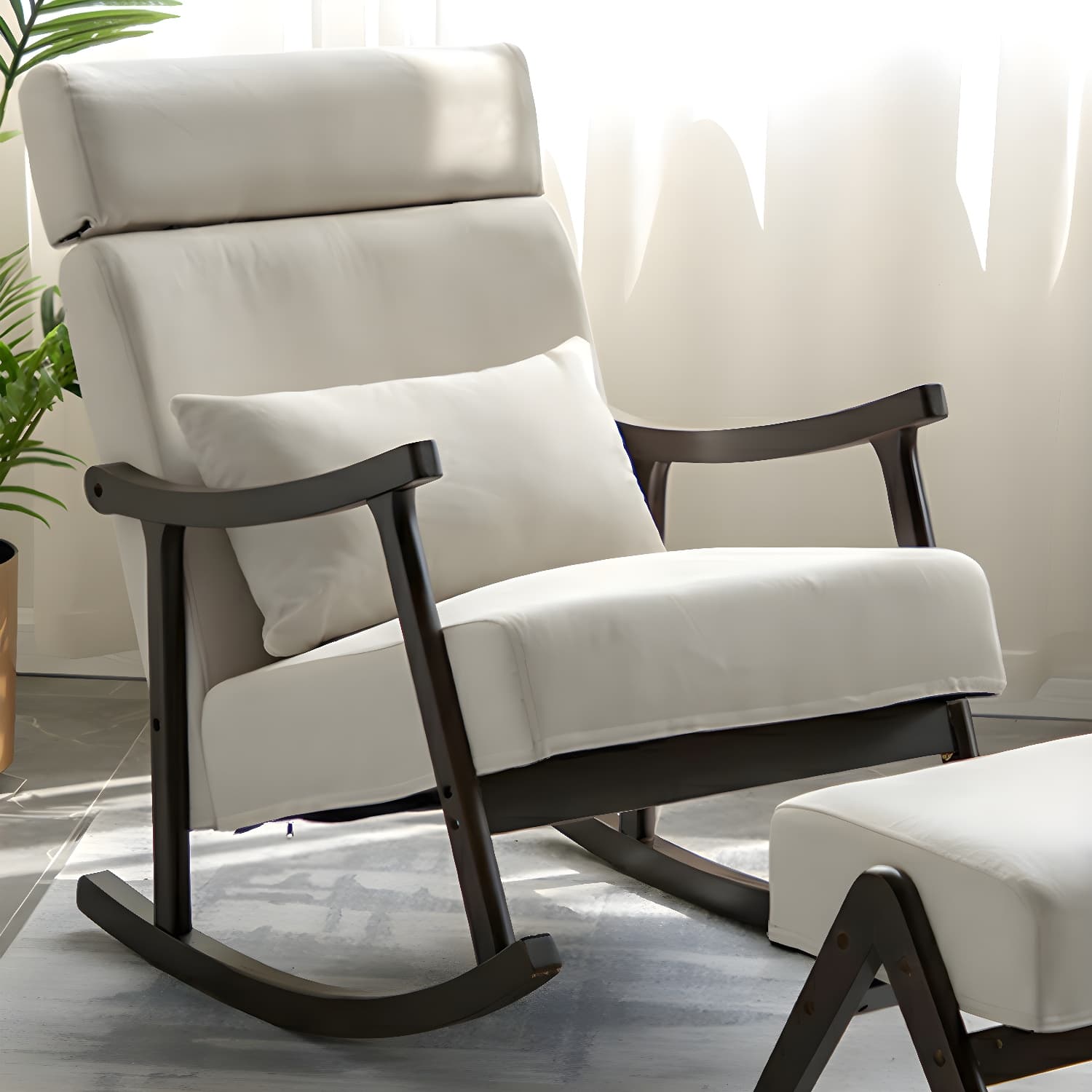 Comfortable and Stylish Rocking Chair for Modern Homes & Everyday Relaxation
