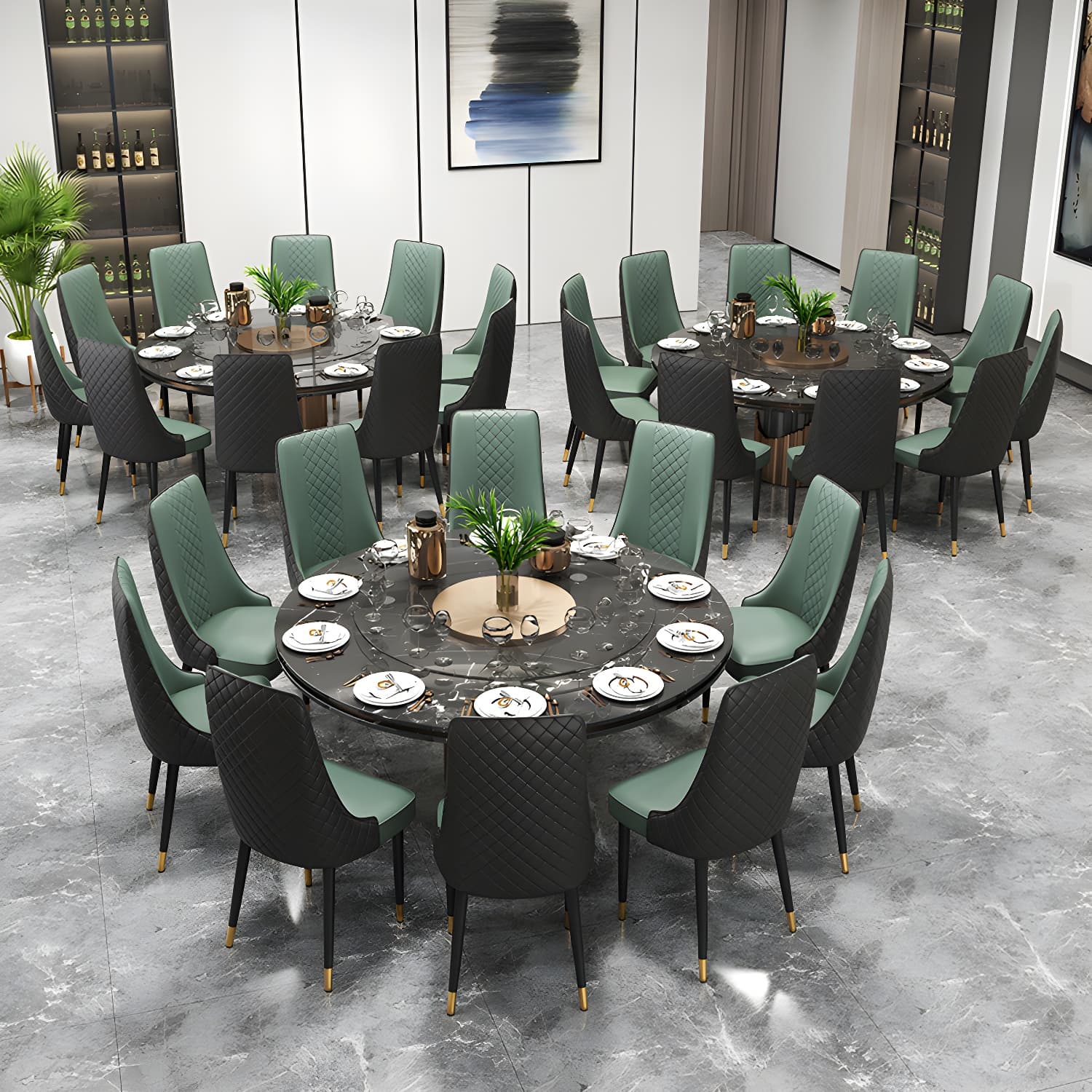 Glam Style Side Chair Leather Parsons Indoor Dining Chair for Living Room - image 14