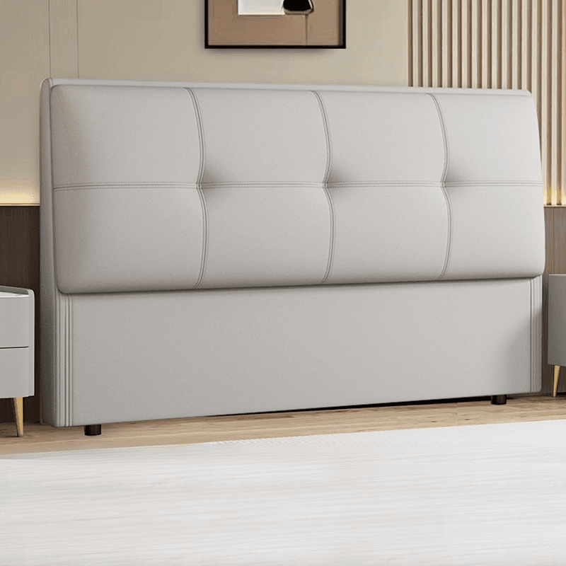 Simplistic Style Panel Headboard with No Distressing, Piled Tufted Rectangular Shape for Queen/Twin/Full Bed, Featuring Sponge Upholstery and Standard Height - image 5