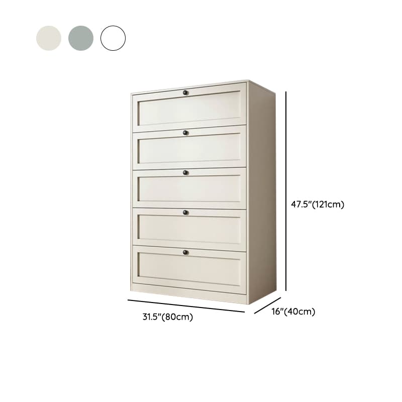 Minimalist Iron Vertical Bachelor Chest with Multiple Drawer Options - image 14