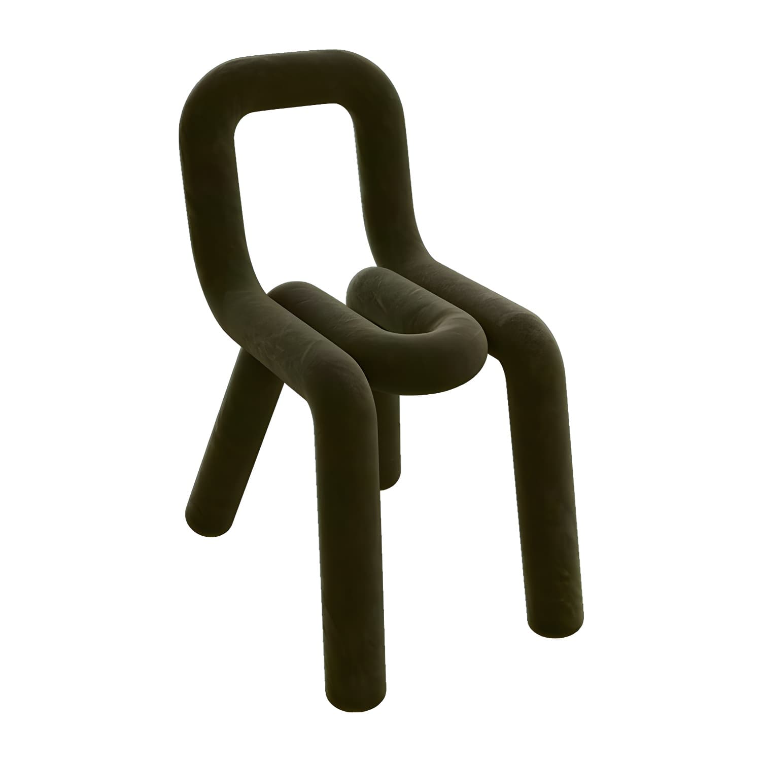 Contemporary Style Dining Chairs Armless Side Chairs with Metal Legs for Kitchen