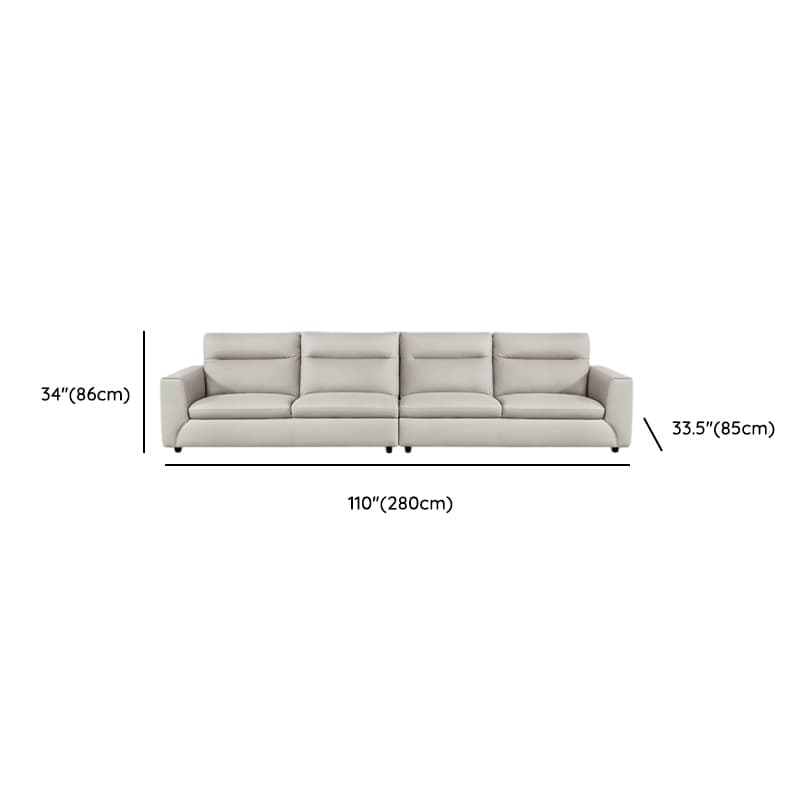 Straight/L-Shape Cotton Upholstered Sofa Couch/Sofa Chaise, Horizontal/Right Hand Facing Orientation - image 10