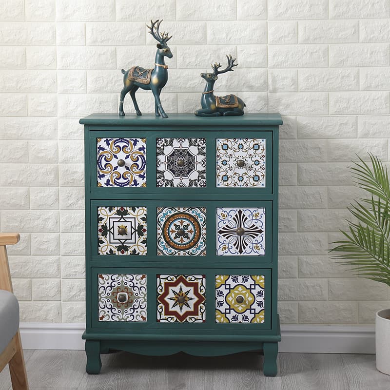 Shaker Style Independent Accent Chest with Weathered Wood - image 4