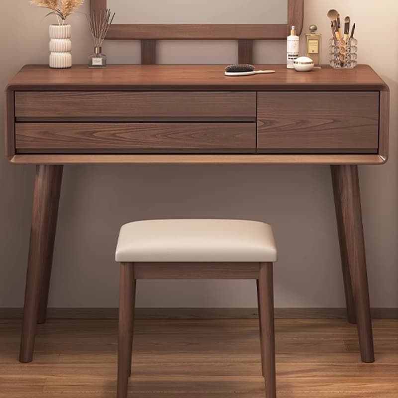 With Desk Antique No floating Push-Pull Makeup Vanity - image 6