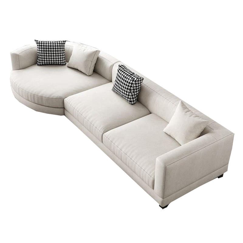 Living Space Use 4 Pc /5 Piece Set L-Shape Right Hand Facing Corner Sectional, 5-Seater /Seats 6 - image 5