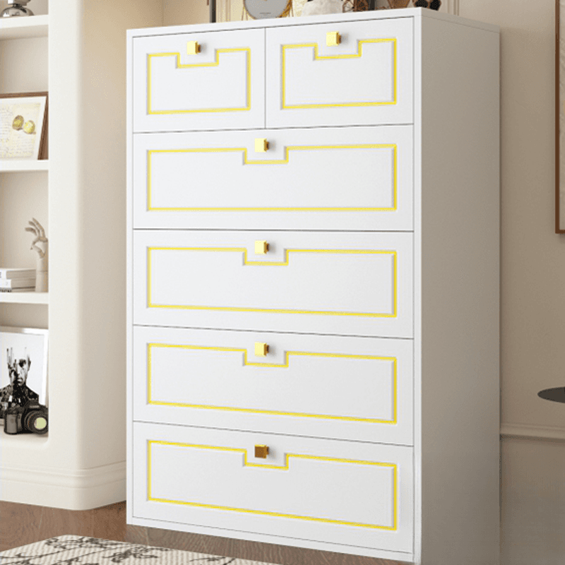 Casual Metal Bachelor Chest/Console Dresser/Semainier with 6/5/4 Drawers in Horizontal/Vertical Orientation - image 17