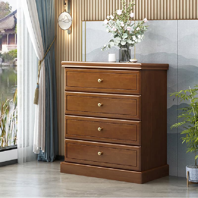 Modern Simple Style Rectangular Decorative Cabinet with Lumber Countertop in Grey/Chalk/Sepia and Soft Close Drawer - image 8
