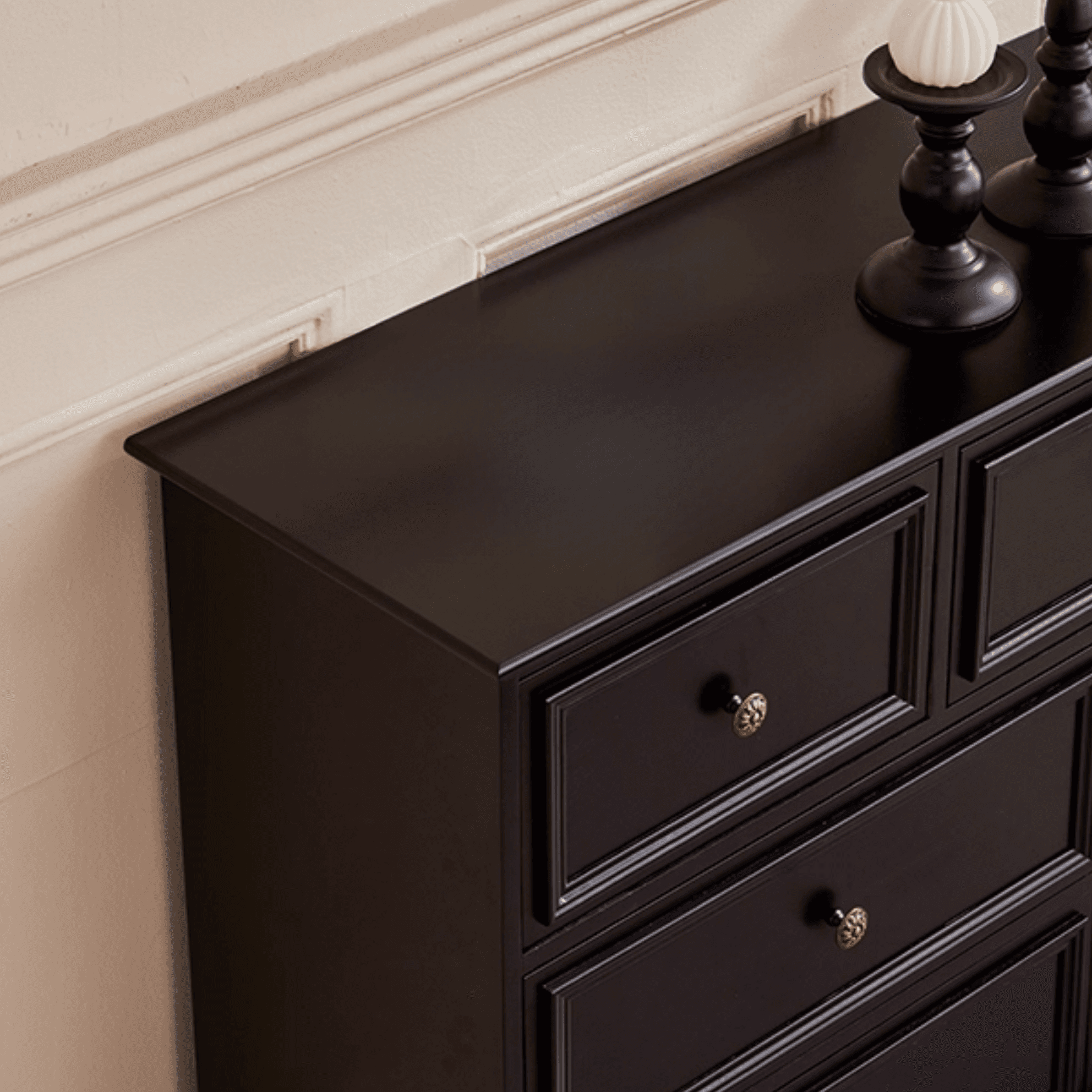 Casual Natural Wood Console Dresser/Semainier with 5/7/9 Drawers in Horizontal/Vertical Orientation - image 7