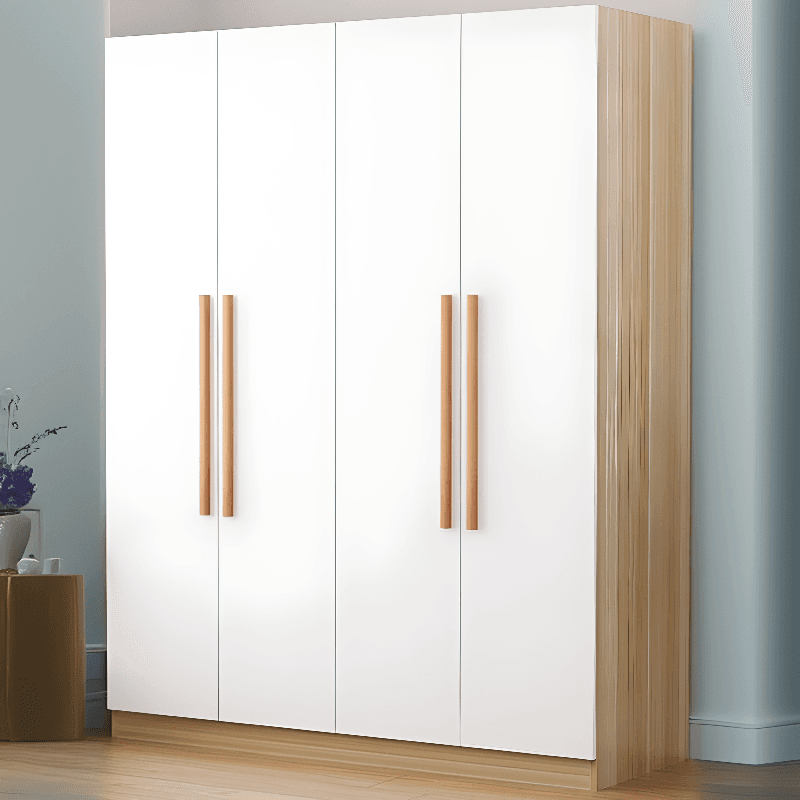 Modern Timber Detached Wardrobe with Soft Close Drawer, Soft Close Door, Interior Shelves & Clothing Rod - image 19