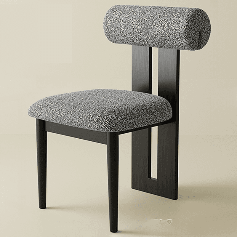 Casual Ash Side Chair with Slatted Back and Upholstered Seat - image 4