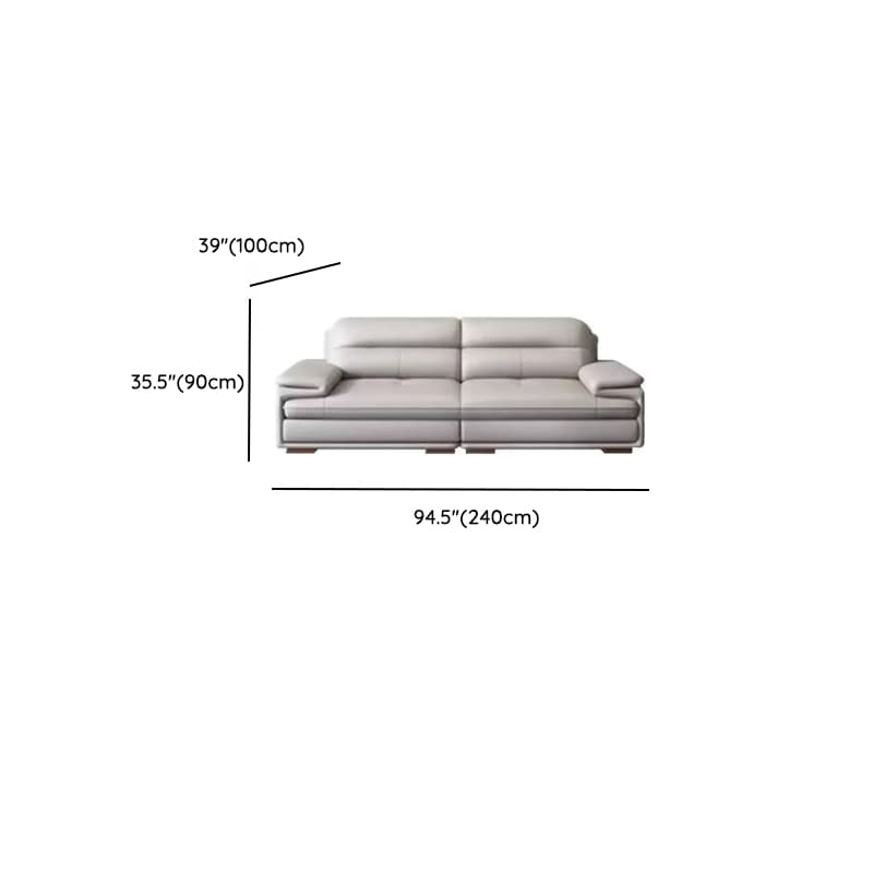 Versatile Straight/L-Shape White Sofa/Sofa Recliner with Horizontal/Right Hand Facing Orientation - image 10