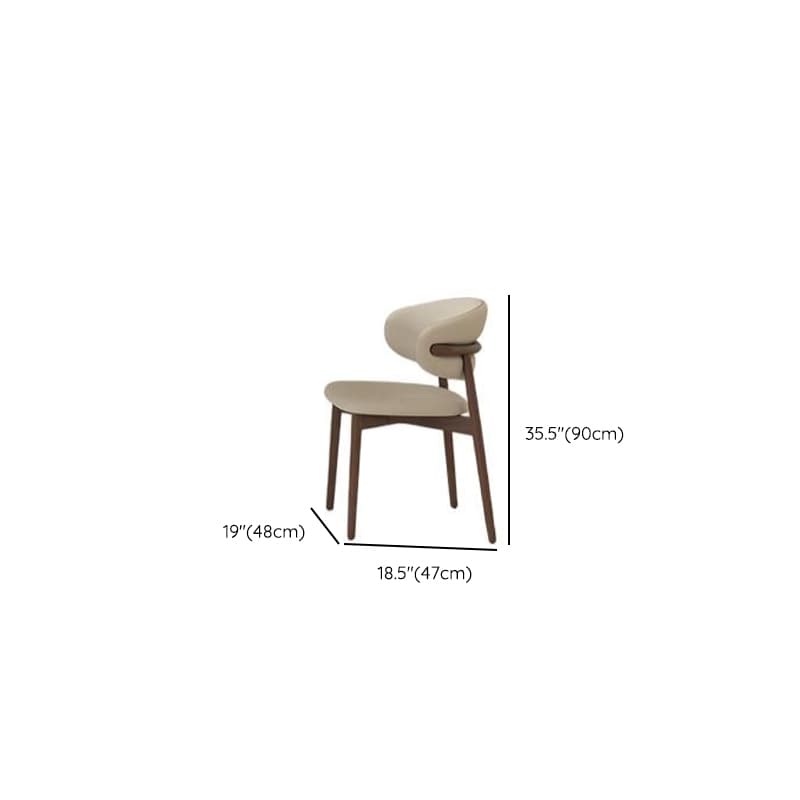 Dining Table Set with Rounded Stump Base and Fixed Table, Featuring Padded Chair with Back, 5-piece in White - image 12